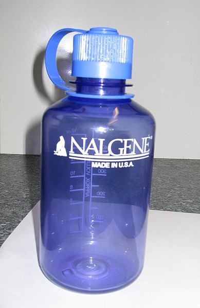 File:Nalgene blue bottle.JPG