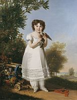 Маленькая Элиза Наполеона. Портрет кисти Мари-Гийемин Бенуа.