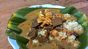 Thumbnail for File:Nasi Gandul 3.jpg