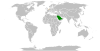 Location map for the Netherlands and Saudi Arabia.