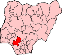 Location of Edo State in Nigeria