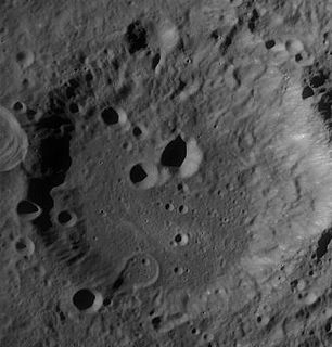 Koch (crater) lunar crater