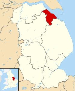 North East Lincolnshire UK locator map.svg