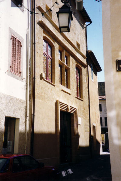 Nostradamus's house at Salon-de-Provence, as reconstructed after the 1909 Provence earthquake