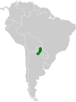Nothura maculosa chacoensis map.svg