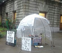 Occupy Portland 24/7 Prayer Vigil, November 2012 Occupy Portland Prayer Vigil, Jan. 2013.jpg