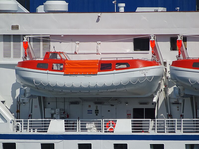 File:Ocean Majesty Lifeboat Tender 5 Pier 24 Port of Tallinn 14 June 2023.jpg