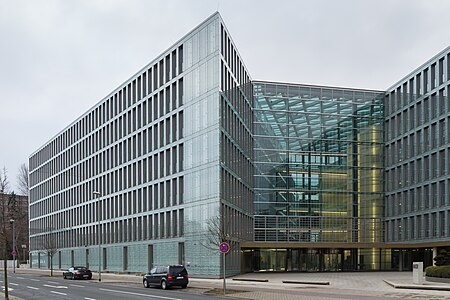 Office building VHV insurance company Constantinstrasse List Hannover Germany 02