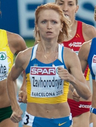 <span class="mw-page-title-main">Olha Zavhorodnya</span> Ukrainian sprinter