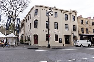 Orient Hotel, The Rocks historic pub in Sydney, Australia