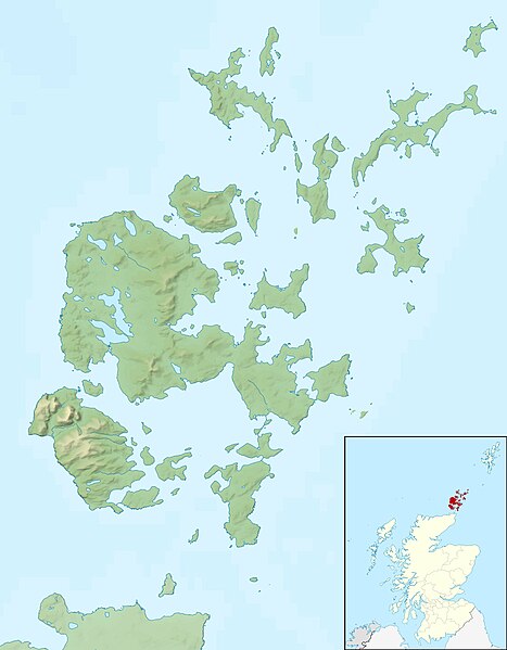 File:Orkney Islands UK relief location map.jpg