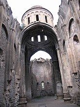 Oshki (963-973), interior, looking east into the main apse