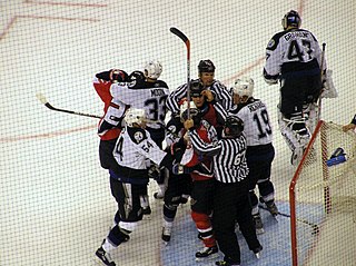 <span class="mw-page-title-main">Violence in ice hockey</span>