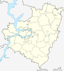 Syzran is located in Samara Oblast