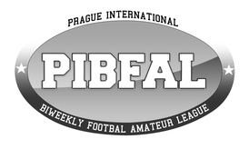 Prague International Biweekly Football League logo