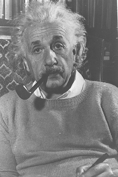 File:PROF. ALBERT EINSTEIN (1879-1955),JEWISH SCIENTIST DEVELOPER OF THE THEORY OF RELATIVITY (1915) WINNER OF NOBEL PRIZE FOR PHYSICS AT INSTITUTE.D472-073.jpg