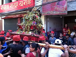 <span class="mw-page-title-main">Pahan Charhe</span> Three-day festival of the Newar community in Nepal