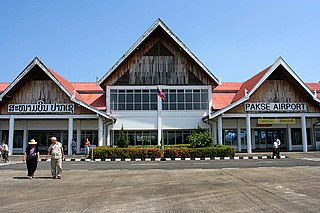 <span class="mw-page-title-main">Pakse International Airport</span> Airport in Pakxe