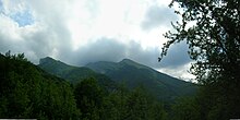 Panorama visto dalla strada per Pagliara