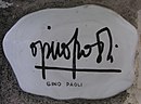 Handtekening van Gino Paoli