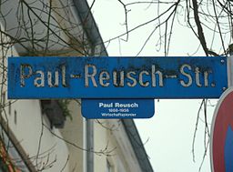 Paul-Reusch-Straße in Aalen