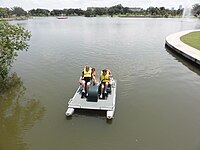 Pedal Boat Approaching the Bridge.jpg