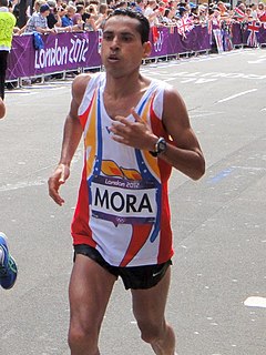 Pedro Mora (Venezuela) - Londra 2012 Erkekler Maratonu.jpg