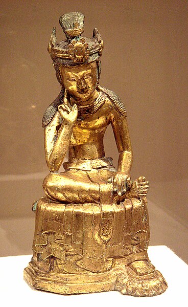 File:Pensive BodhisattavaThree Kingdoms 7th century MET.jpg