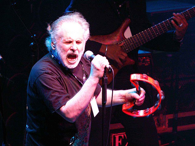 Brown performing in 2005
