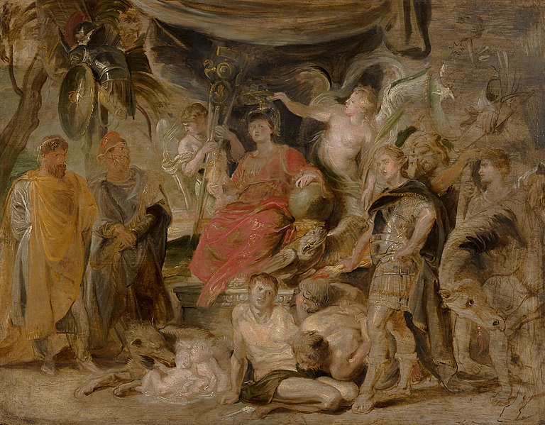 File:Peter Paul Rubens - The Triumph of Rome, The Youthful Emperor Constantine Honouring Rome - 837 - Mauritshuis.jpg