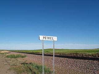 <span class="mw-page-title-main">Petrel, North Dakota</span> Ghost town in North Dakota, United States