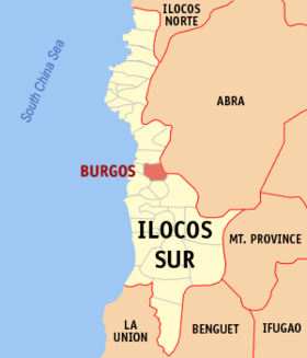 Localização de Burgos