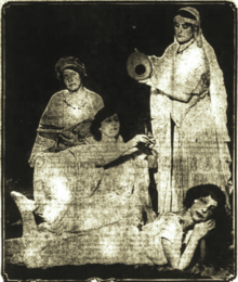 Performance at the Philomath Club (March 1913) Philomath Club performance (San Francisco Chronicle, 1913).png