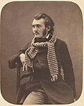 Photograph of Gustave Doré by Nadar, between 1856 and 1858.jpg (Gustave Doré par Nadar en circa 1857)