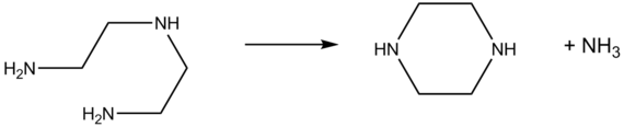 Synthese van piperazine