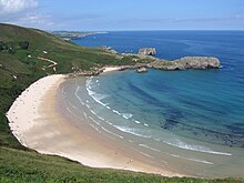 Torimbia beach, Llanes