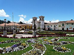 Plaza de Armas in Piscobamba