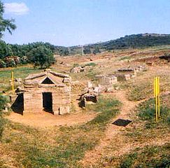 Funerary home at Populonia