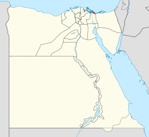 Poloha guvernorátu Port Said