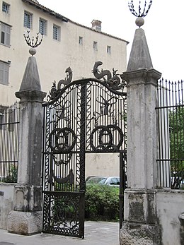 Porta del ghetto ebraico di Gorizia.