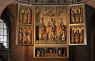 English: Main altar in the cathedral of Poznań