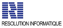 Premier logo de Résolution Informatique