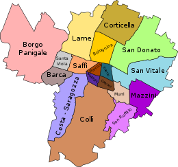 Colli (Bologna) – Localizzazione