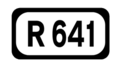 File:R641 Regional Route Shield Ireland.png