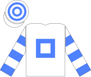 Racing silks of Henri Chalhoub.svg