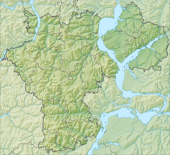 Mapa lokalizacyjna obwodu uljanowskiego