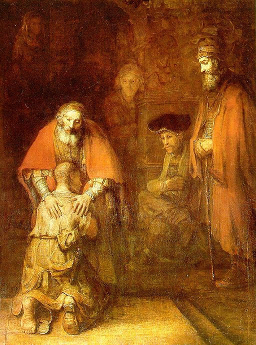 Rembrandt-The return of the prodigal son