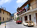Moncalieri'ye bagli Revigliasco semtinde bir sokak