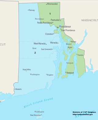 <span class="mw-page-title-main">Rhode Island's congressional districts</span>