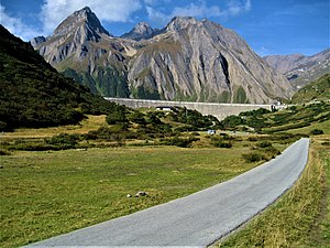 Staudamm Lago di Morasco